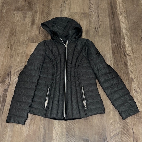 Nautica Jackets & Blazers - NAUTICA PUFFER JACKET SIZE MEDIUM WATER RESISTANT GRAY